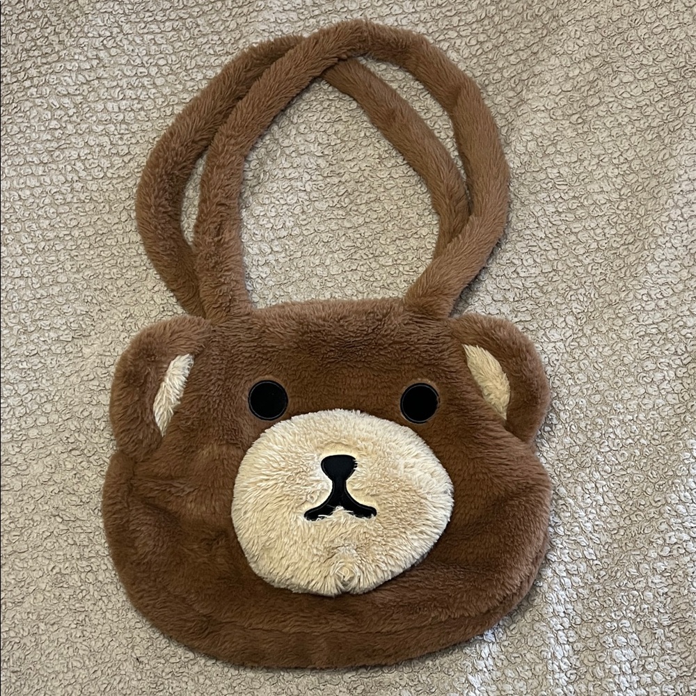 Furry Ted Head Bag